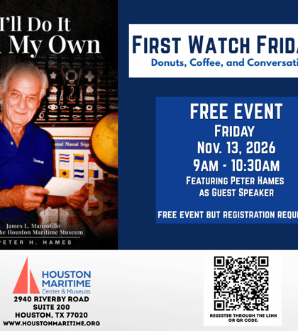 First Watch Friday – Peter Hames in Houston
