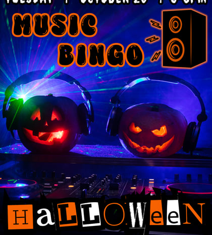 Music Bingo: Halloween in Dallas-Fort Worth