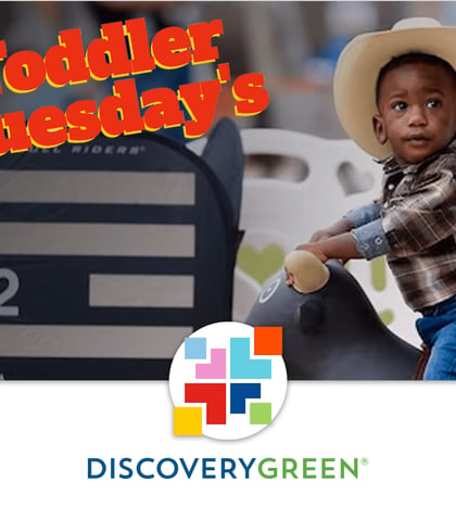 Toddler Tuesdays at Discovery Green