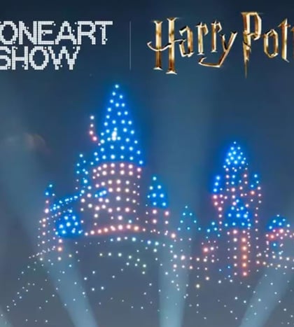 DroneArt Show: Harry Potter in Austin