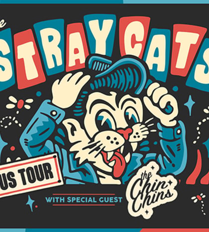 The Stray Cats with Special Guests The Chin Chins in San Antonio
