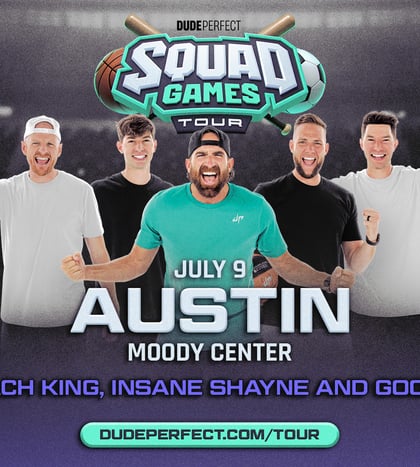 Dude Perfect in Austin
