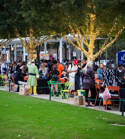 Trick-or-Treating in the Park
