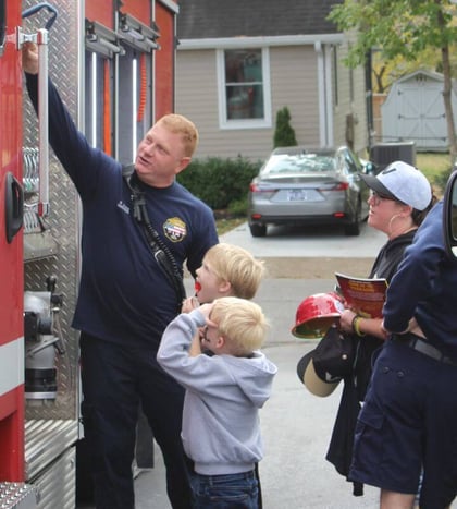 St. Bernard Academy's Touch-a-Truck in Nashville