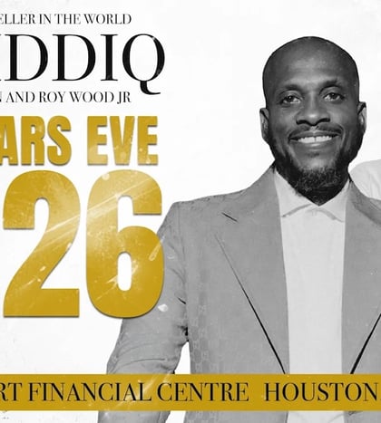 New Year's Eve: Comedian Ali Siddiq with Kam Patterson & Roy Wood, Jr. in Houston
