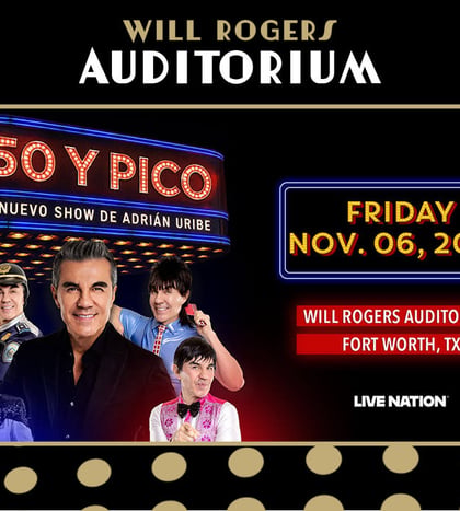 Adrián Uribe - 50 y Pico Tour - 2026 - North America in Dallas-Fort Worth