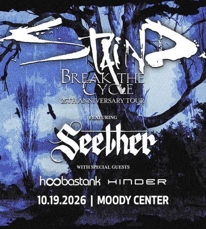 Staind: Break The Cycle 25th Anniversary Tour in Austin