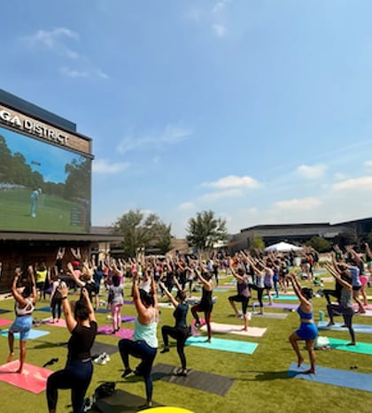 Yoga & Mimosas at Omni PGA Frisco