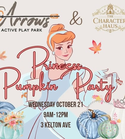 A Princess Pumpkin Party at Arrows Active Play Park in San Antonio