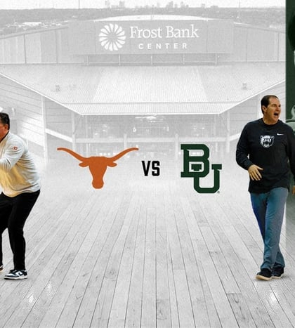 Texas v Baylor Men's Basketball in San Antonio
