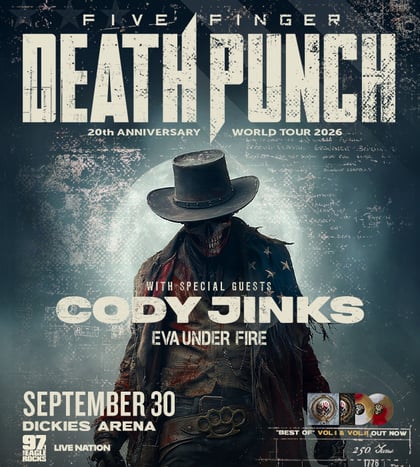 Five Finger Death Punch 20th Anniversary Tour