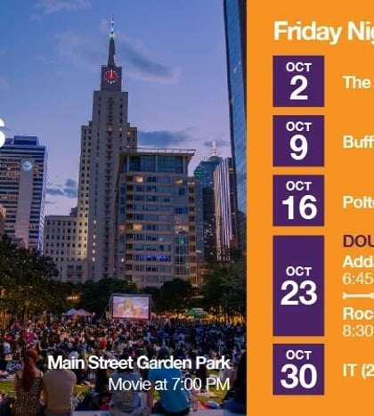 October Movie Nights in Dallas